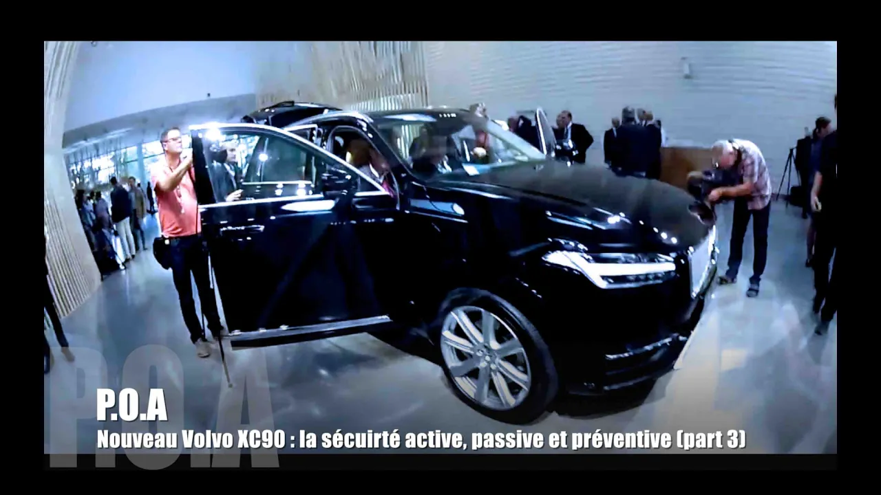 Nouveau Volvo XC90 : zéro mort en 2020 ?  (Présentation 2/5)