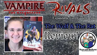 Ryan and Bethany review Vampire: The Masquerade - Rivals: The Wolf & The Rat!
