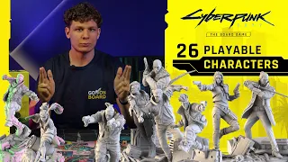 26 Playable Characters in Cyberpunk 2077 – The Board Game | Full All-In Overview