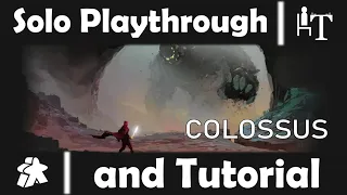 Colossus Board Game - Solo Playthrough and Tutorial - In the Shadow of the Leviathan