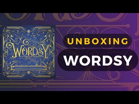 Wordsy Board Game Unboxing | DaniCha