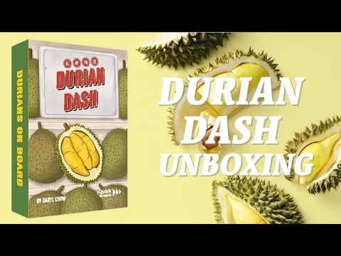 Durian Dash from Origame: Unboxing