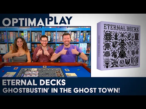 Entering the GHOST TOWN in Eternal Decks! (Playthrough)