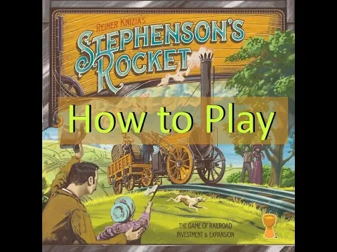 Stephenson's Rocket 2018 Re-published Board Game