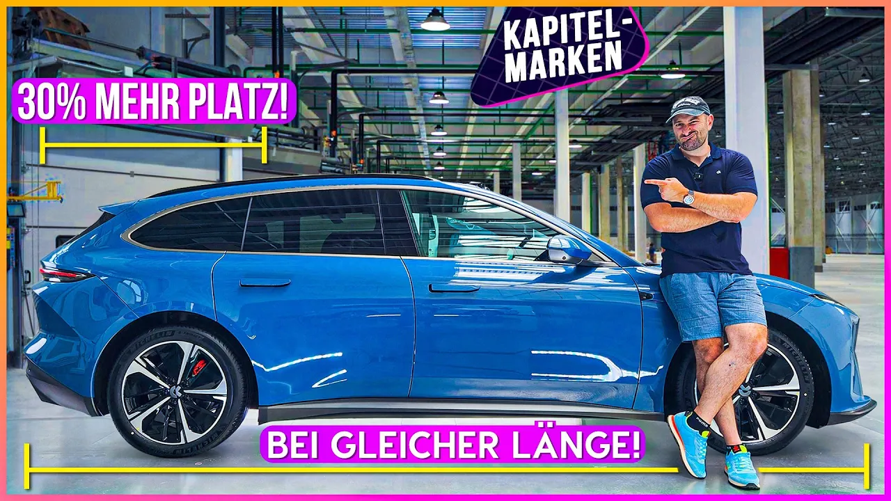 NIO ET5 Touring: ERSTER Elektrokombi mit 400 KM Autobahnreichweite
