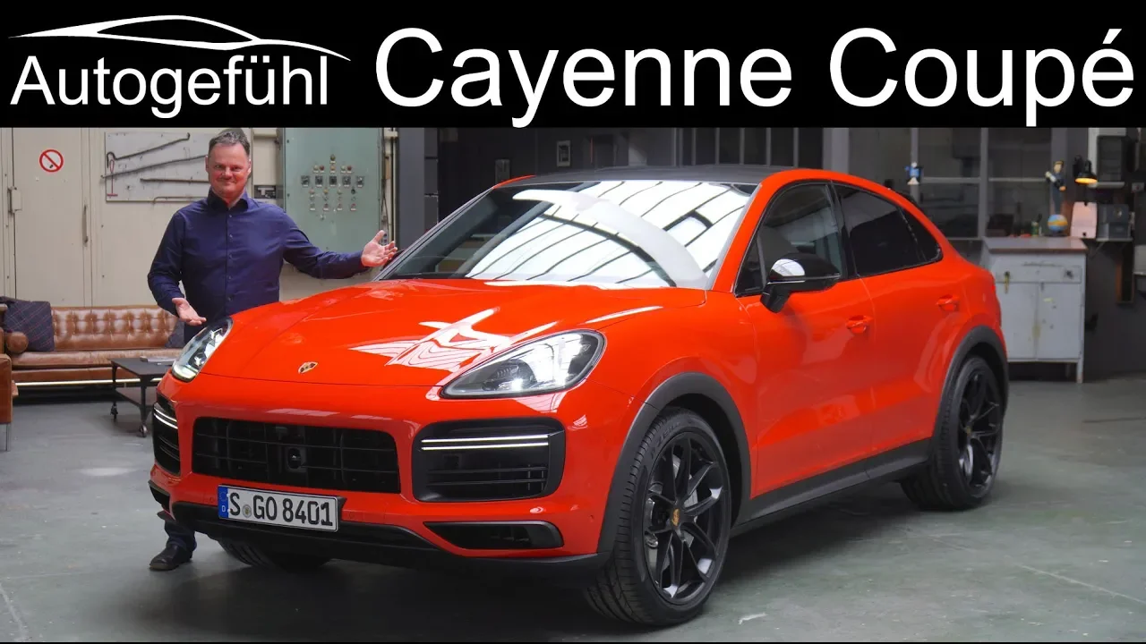 Porsche Cayenne Turbo Coupé Exterior Interior Premiere REVIEW - Autogefühl