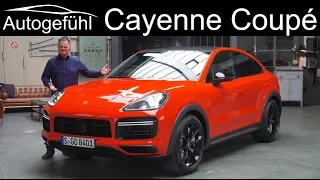 Porsche Cayenne Turbo Coupé Exterior Interior Premiere REVIEW - Autogefühl