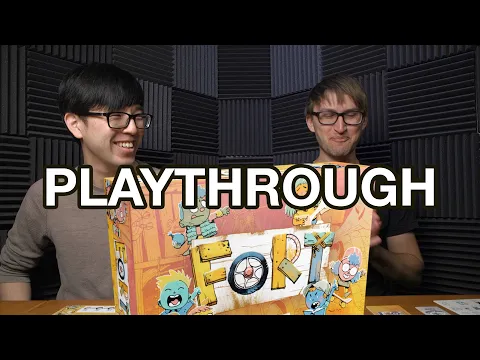 Fort Playthrough - This Board Game is Lovely