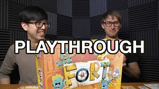 Fort Playthrough - This Board Game is Lovely
