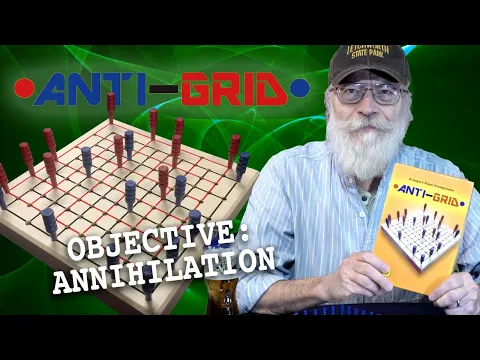 Anti-Grid - a challenging two-player abstract strategy game from NewVenture!