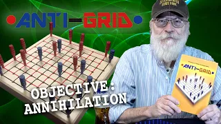 Anti-Grid - a challenging two-player abstract strategy game from NewVenture!