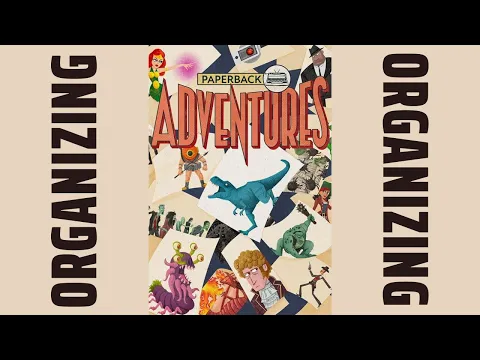 Organizing Paperback: Adventures (Fully Sleeved, Expanded, Variable Character Boxes) SideGame LLC