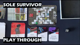 Sole Survivor PnP solo board gamefull playthrough