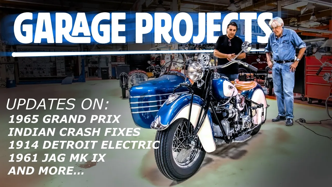 Jaguar Barn Find & Laser Welding: Jay Leno's Garage Restoration Blog: November 2025
