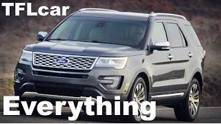 2016 Ford Explorer: Debut and Presentation from the LA Auto Show