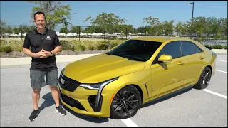 The Cadillac CT4-V Blackwing is the MUST have luxury performance sedan!