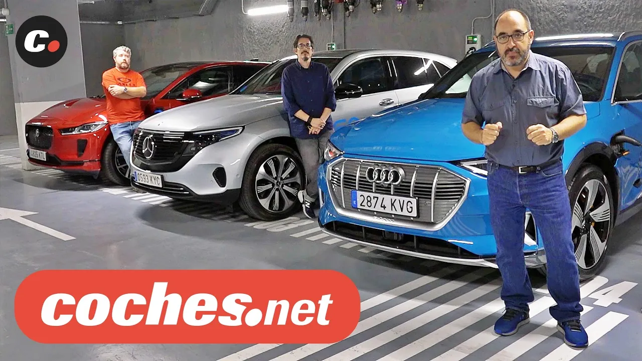 Comparativa Eléctricos: Audi e-tron, Mercedes EQC, Jaguar i-Pace SUV | Prueba | coches.net