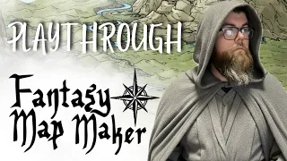 Pencils, Dice, and Dragons: A Relaxing Journey into Fantasy Map Maker @harry.metcalf