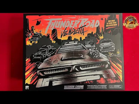 Thunder Road: Vendetta - odpakowanie gry planszowej z Kickstarer'a!