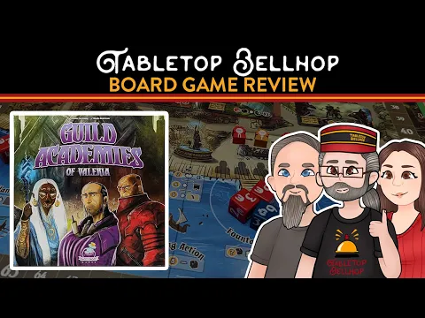 Guild Academies of Valeria Review, A heavier stand alone board game in the Valeria Universe