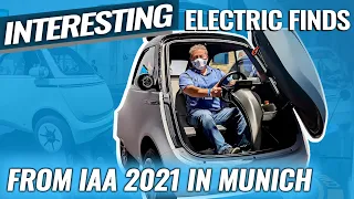 Interesting Electric Finds From IAA 2021 in Munich