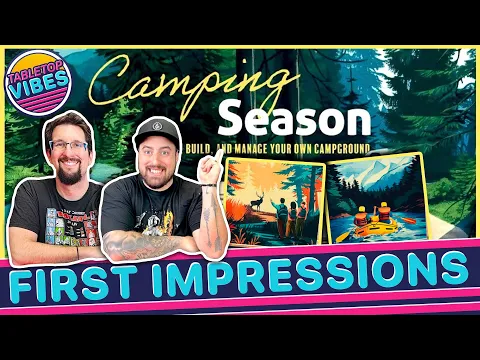 Camping Season Board Game | First Impression Review