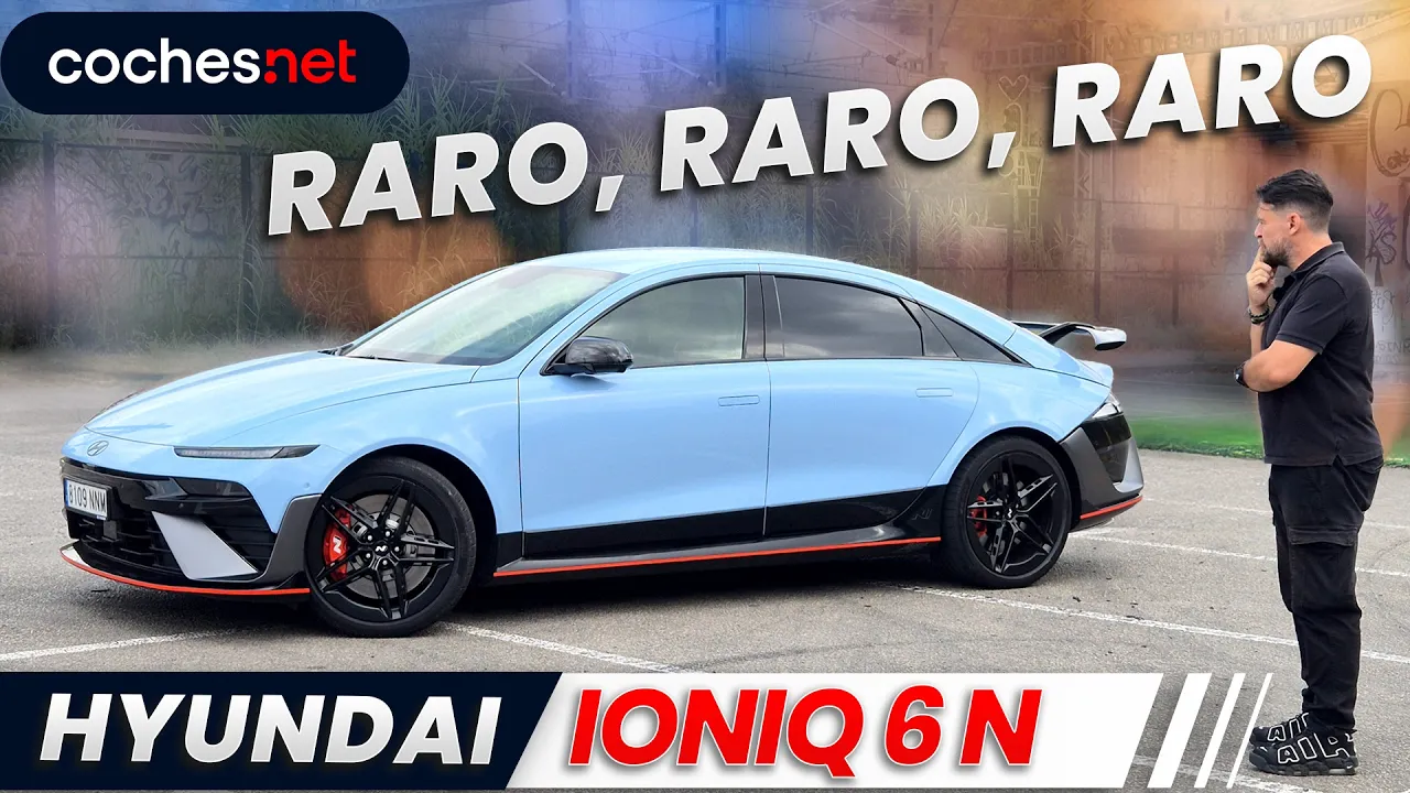 RARO, RARO, RARO... Hyundai Ioniq 6 N 2026 | Prueba / Test / Review en español | coches.net