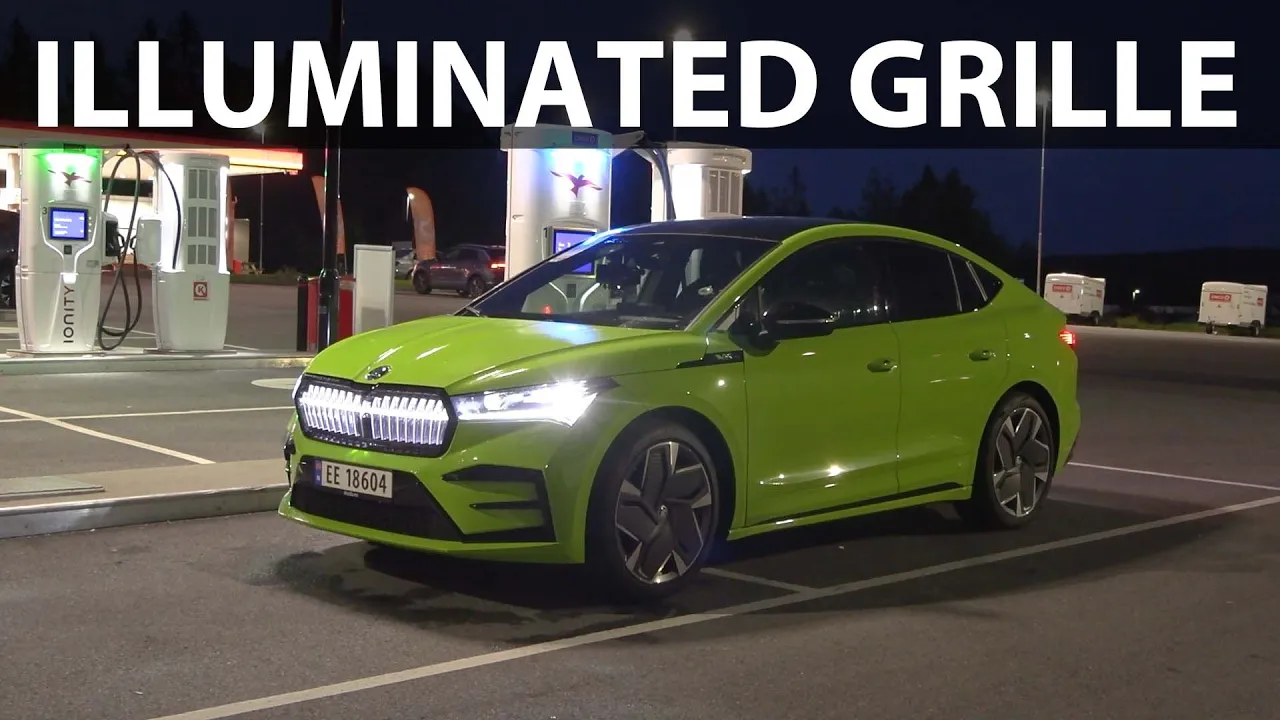 Skoda Enyaq Coupé RS range test