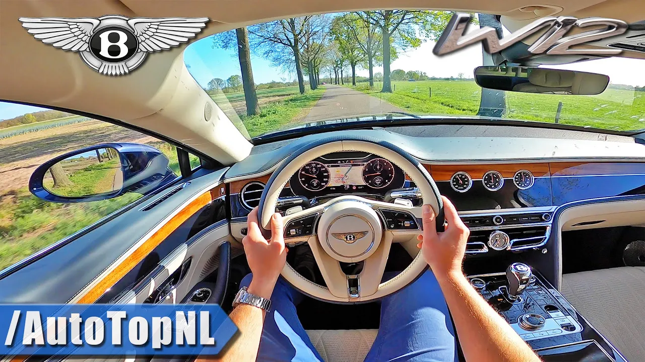 BENTLEY FLYING SPUR W12 | PASSENGER & DRIVER POV by AutoTopNL