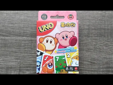 UNO Kirby Card Game