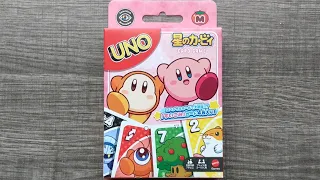 UNO Kirby Card Game