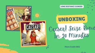 Caeser! Seize Rome in 20 Minutes: Unboxing