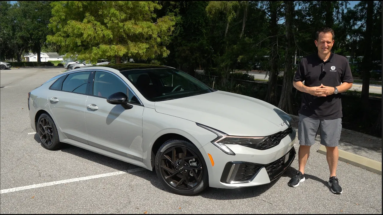 The 2026 Kia K5 GT-Line is the MOST affordable midsize AWD sport sedan