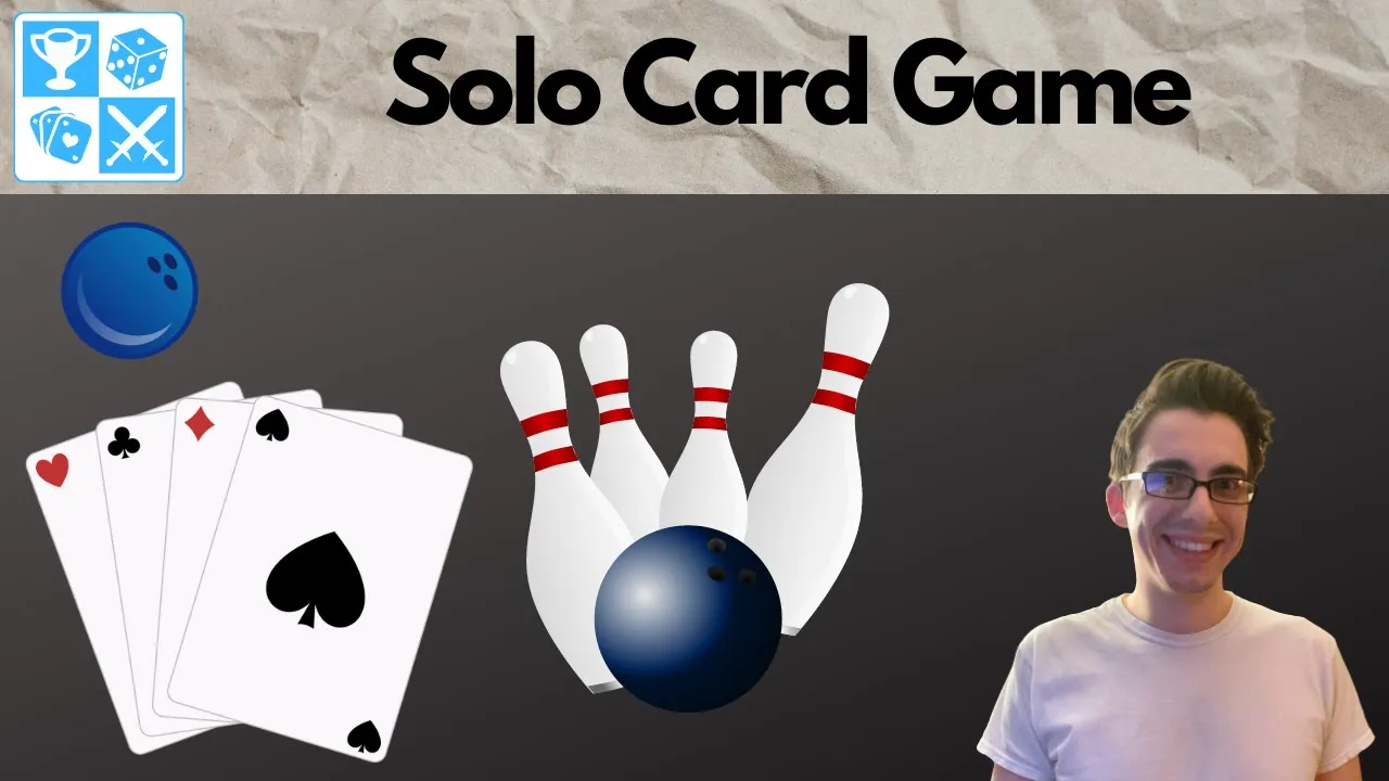 Let's bowl! Bowling Solitaire [Solo Card Game Playthrough]