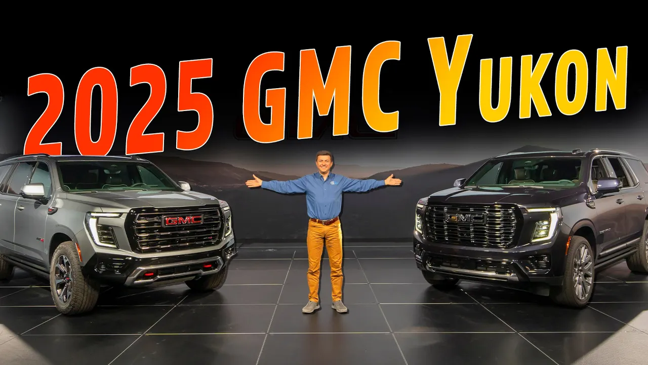 The 2025 GMC Yukon Goes All-In On Big Screens & Comfy Seats