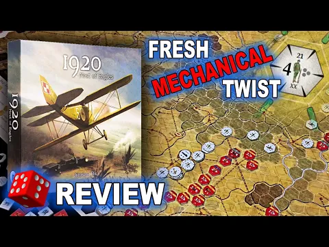 1920: Nest of Eagles | WW1 WARGAME Board Game REVIEW