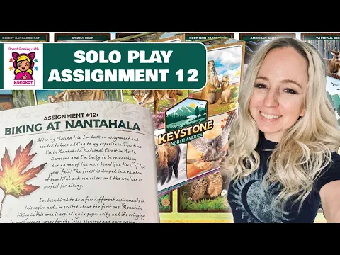 Solo Play: Assignment 12: Keystone North America (1st ed)