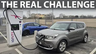 Easter trip to Gøteborg with Kia Soul 27 kWh part 1