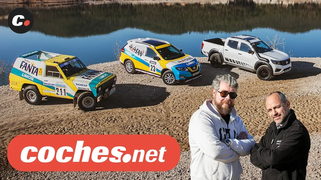 Nissan X-Trail 4x4Fan, Navara Off-Roader AT32 y Patrol Dakar '87 | Prueba / Review | coches.net