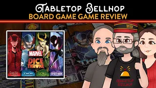 Marvel Dice Throne Review, A look at the four hero set with Scarlet Witch, Spider-Man, Thor and Loki