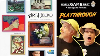 Art Decko playthrough by Which Game First: A Board Game Podcast