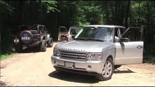 Off-Roading in a 2006 Range Rover