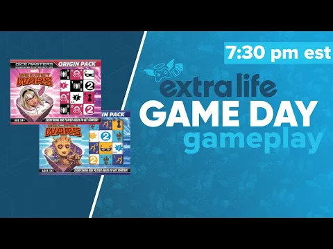 Extra Life Game Day Marvel Dice Masters Secret Wars Gwen vs Groot Gameplay