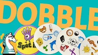 How to Play Dobble or Spot It! | a speedy search and match game