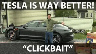 Porsche Taycan banana box test