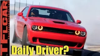 What's It Like To Daily Drive a 707 HP Hellcat?