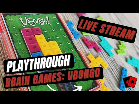 Live Stream: Playthrough | Brain Games Ubongo Solo