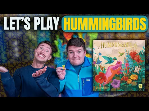 Hummingbirds | A Game of Hidden Sand Timers | Board Game Playthrough