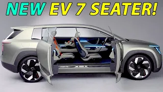The 7 seater EV SUV by the VW group will have a Tesla like interior! Skoda Vision 7S = Kodiaq EV?