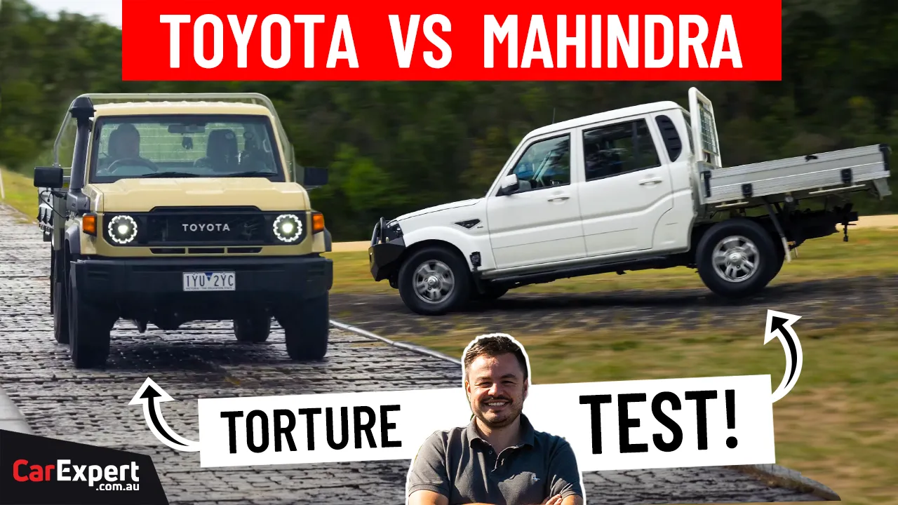 LandCruiser 70 Series v Mahindra Pik-up ultimate TORTURE test